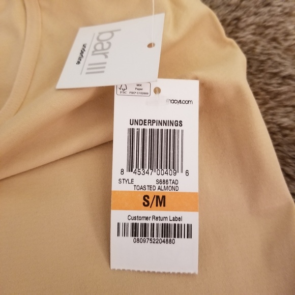 BAR III Underline Shapewear S/M - Picture 3 of 8